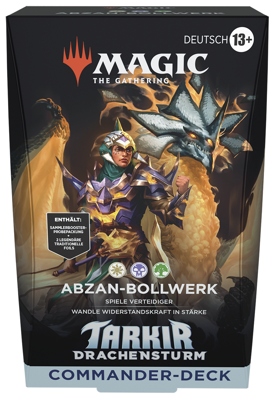 Magic: The Gathering Tarkir: Drachensturm Commander-Deck – Abzan-Bollwerk