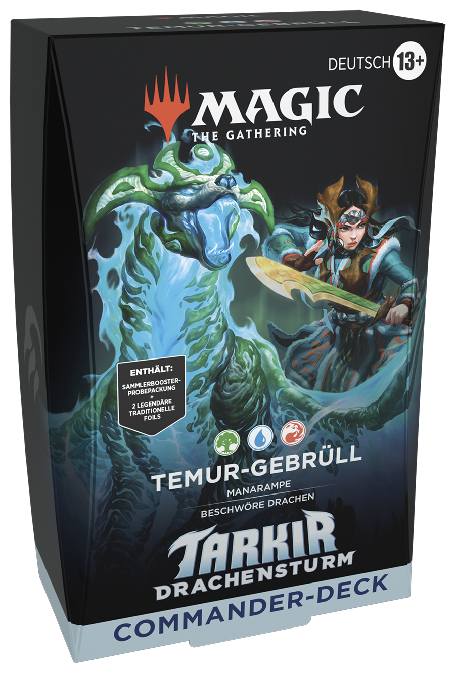 Magic: The Gathering Tarkir: Drachensturm Commander-Deck – Temur-Gebrüll