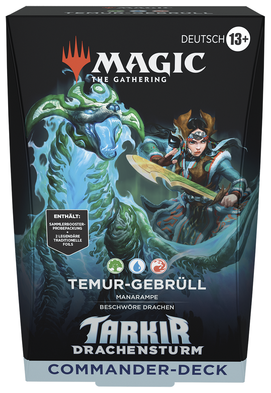 Magic: The Gathering Tarkir: Drachensturm Commander-Deck – Temur-Gebrüll