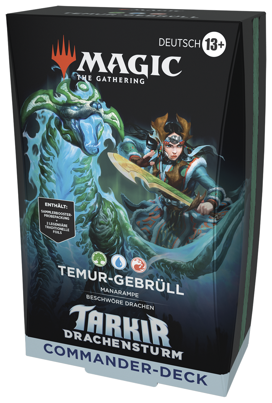Magic: The Gathering Tarkir: Drachensturm Commander-Deck – Temur-Gebrüll
