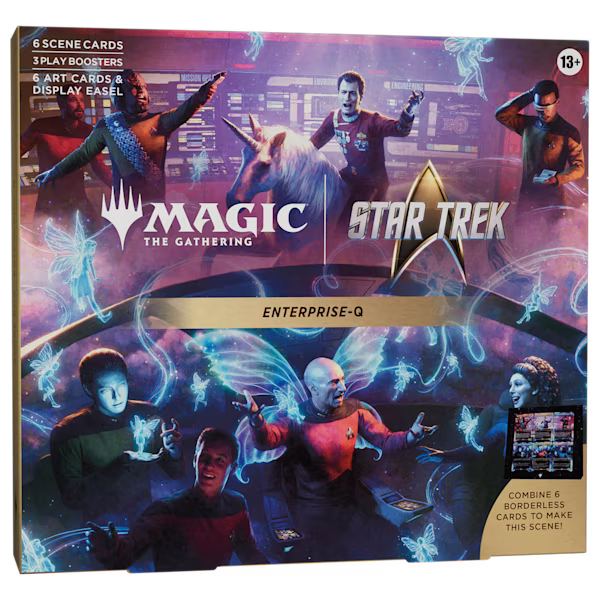Magic: The Gathering | Star Trek™ Szenenbox | Foil-Szenenkarten, Play-Booster & Sammler-Aufsteller