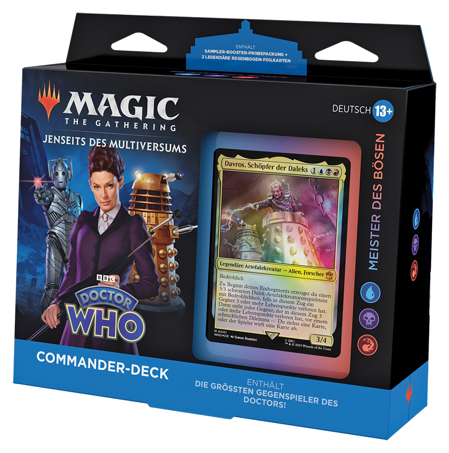 Magic: The Gathering - Jenseits des Multiversums: Doctor Who Commander "Meister des Bösen" (ENG)