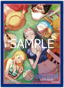 One Piece TCG Kartenhüllen im exklusiven Design der Strohhut-Piraten – Vol.3 TCG+ Edition mit 70 Sleeves.