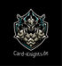 Hoodie im Card-Knights Look