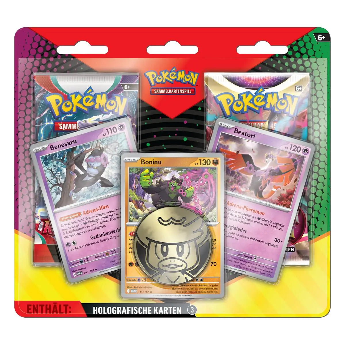 Pokemon Karmesin & Purpur - März enhanced 2-Pack Blister