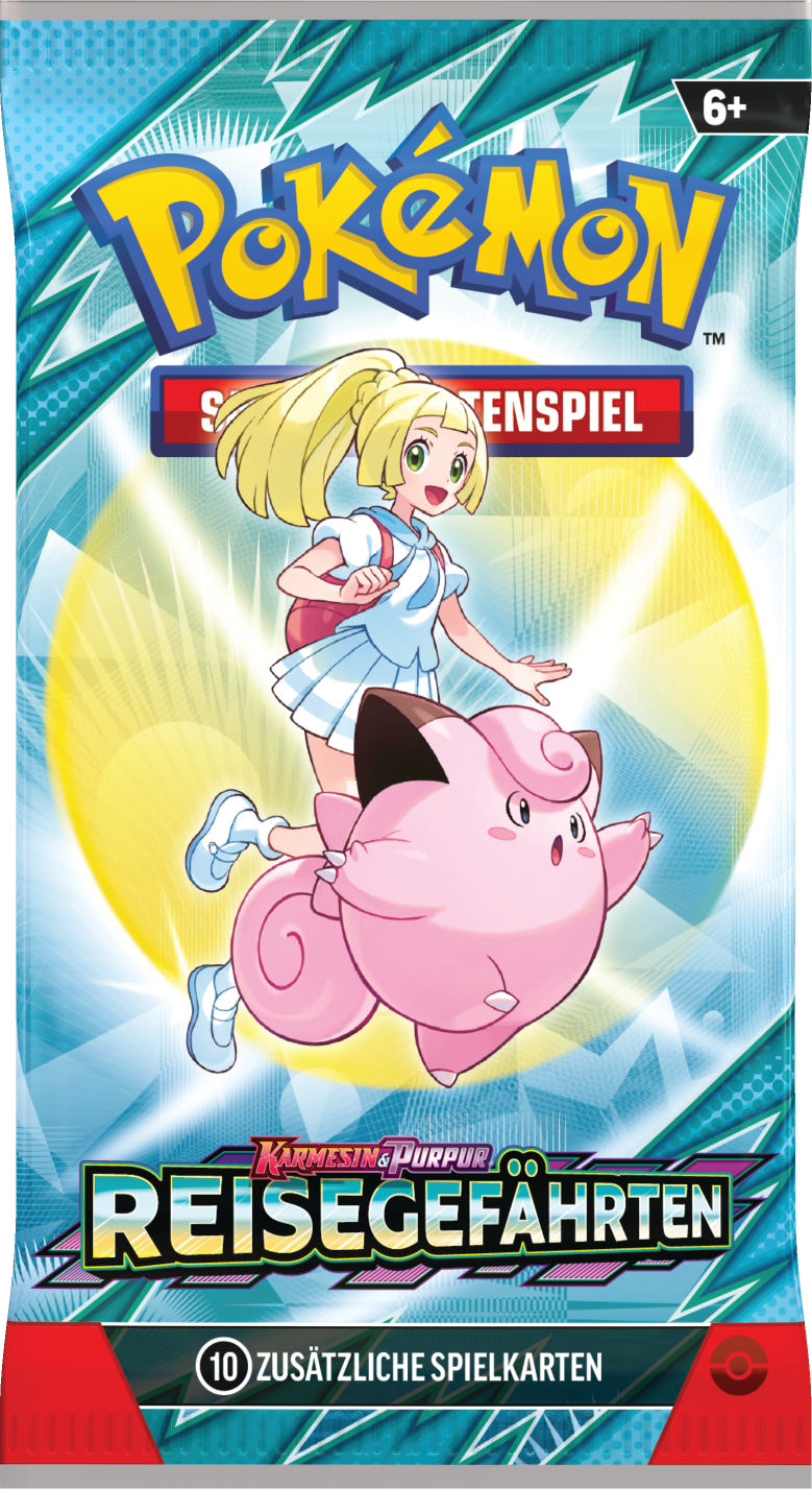 Pokémon Booster Karmesin & Purpur - Reisegefährten