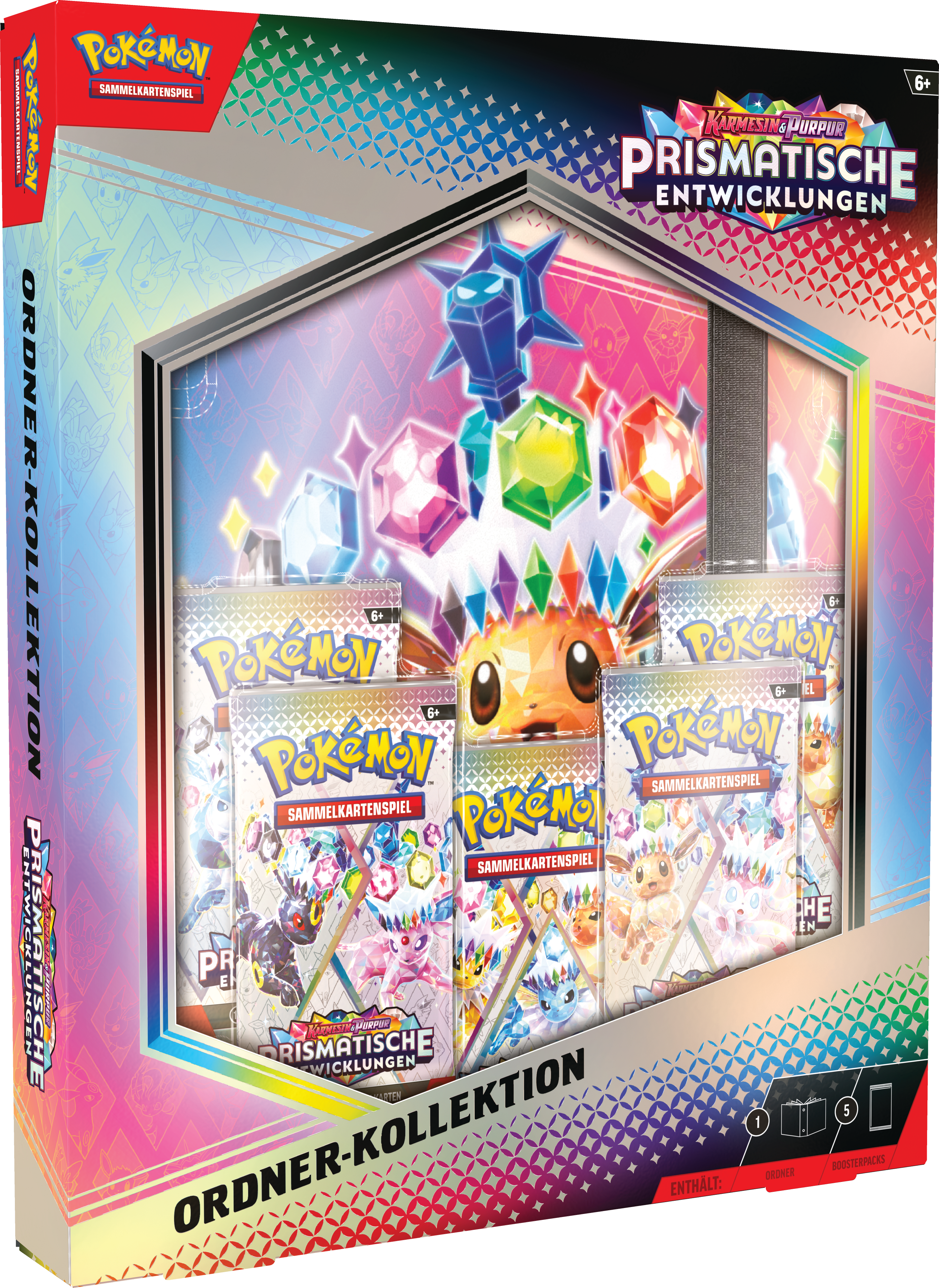 Pokemon Karmesin & Purpur - Prismatische Entwicklungen Ordner-Kollektion