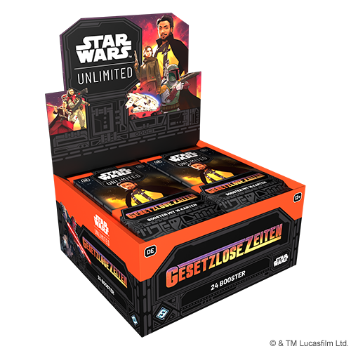 Star Wars: Unlimited - Gesetzlose Zeiten - Booster Display (DE)