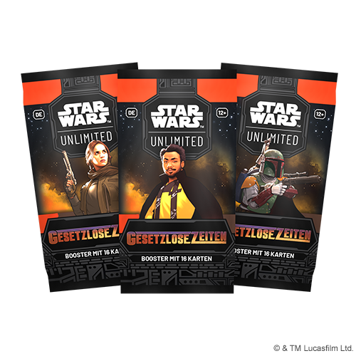 Star Wars: Unlimited - Gesetzlose Zeiten - Booster Display (DE)