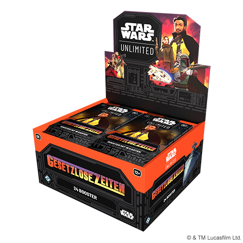 Star Wars: Unlimited - Gesetzlose Zeiten - Booster Display (DE)
