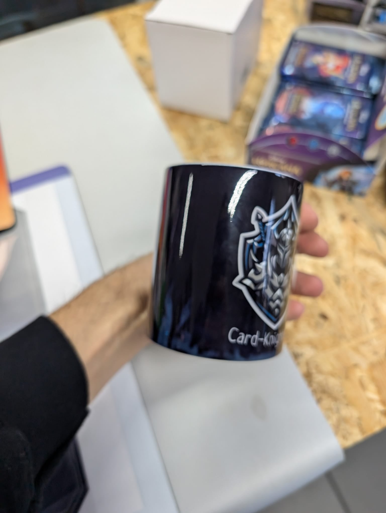 Card-Knight Merch Tasse "Schwarz"