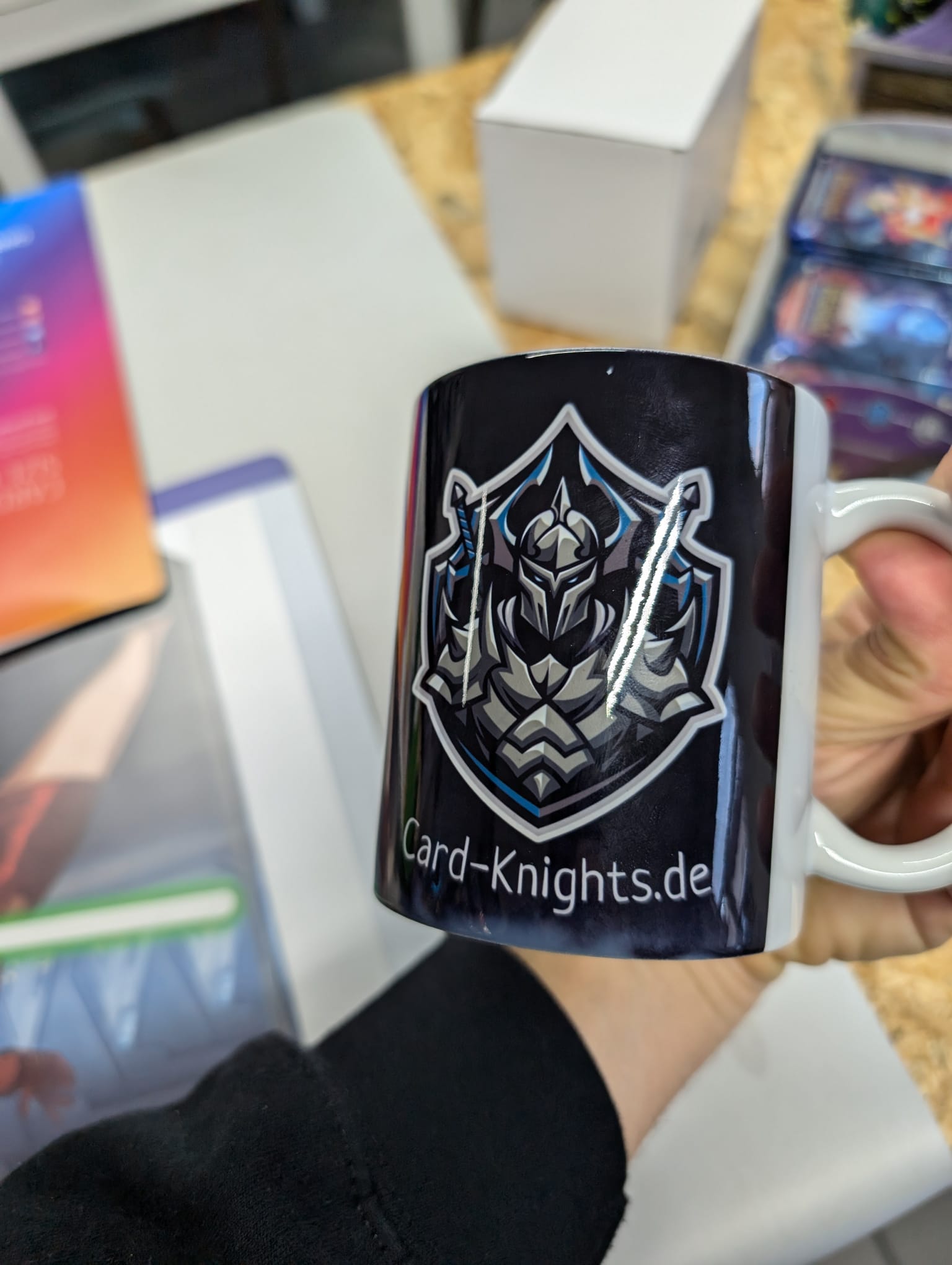 Card-Knight Merch Tasse "Schwarz"