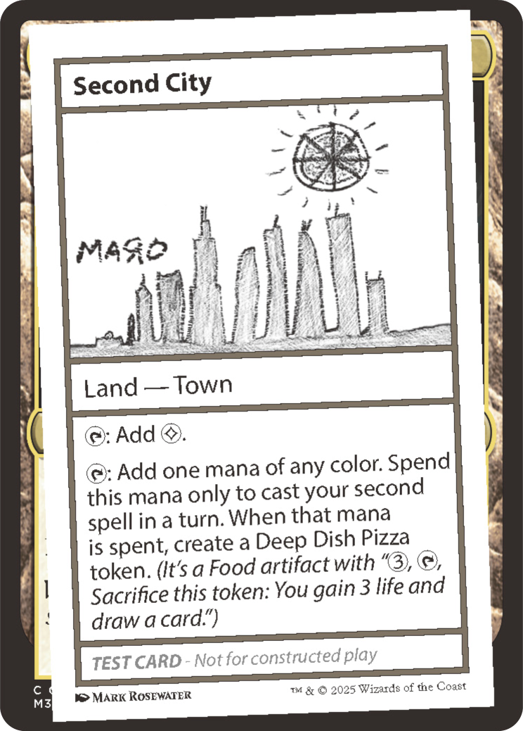 Magic: Festival in a Box: Chicago 2025 - 4 Cards Foil Set.