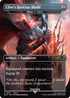 Detailansicht einer Karte mit Final Fantasy-Waffe im MTG-Stil