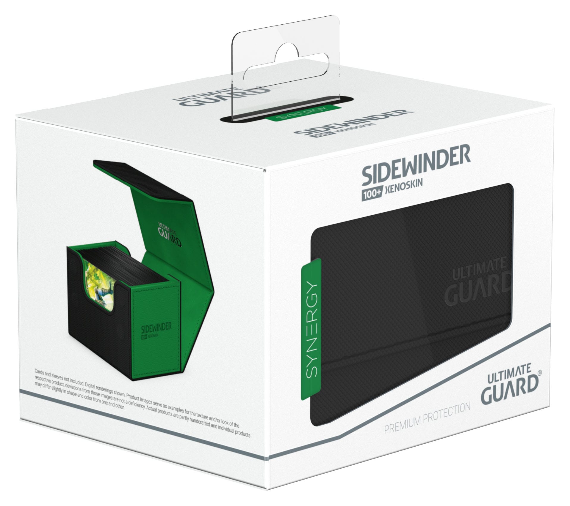 Ultimate Guard Sidewinder 100+ XenoSkin SYNERGY Schwarz/Grün