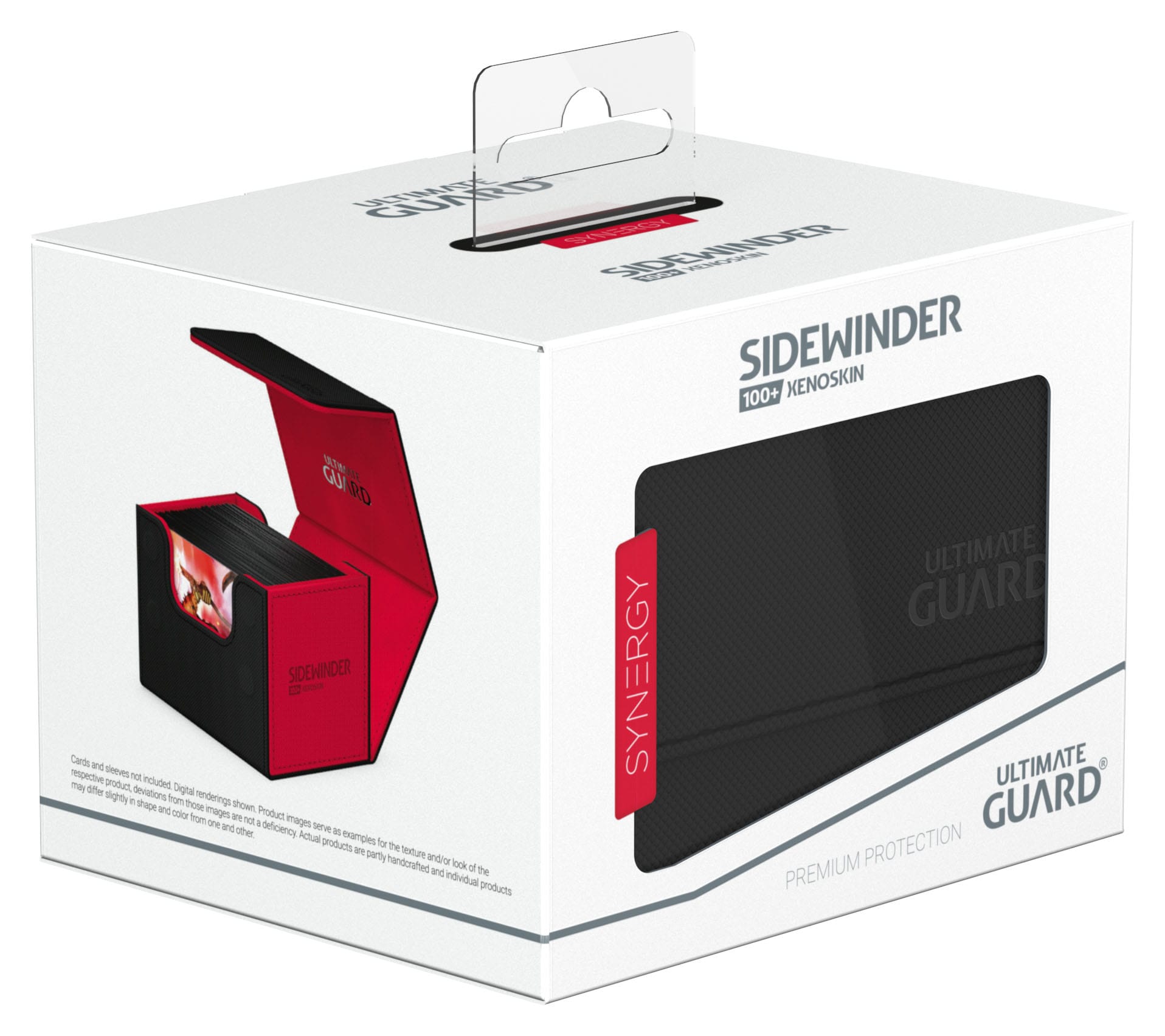 Ultimate Guard Sidewinder 100+ XenoSkin SYNERGY Schwarz / Rot
