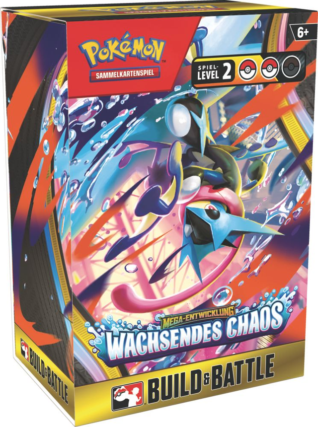 Pokémon - Wachsendes Chaos ME04 Build & Battle Kit (DE) | Mega-Entwicklung