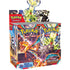 Pokémon KP03 Obsidianflammen Booster Display mit 36 Boostern und Terakristall Glurak ex