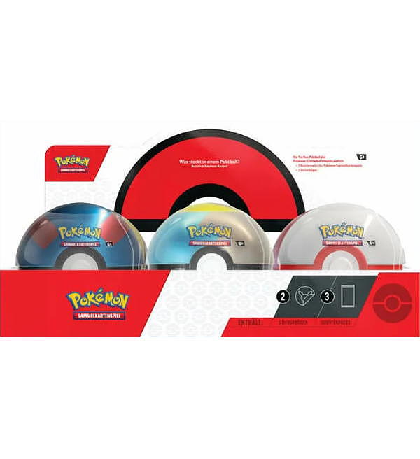Pokéball Tin - Pokeball Herbst 2024 - 1x Pokeball Tin - zufällig