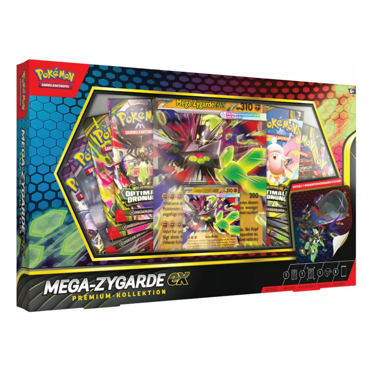 Pokémon ME03 Mega-Zygarde Premium-Kollektion DE