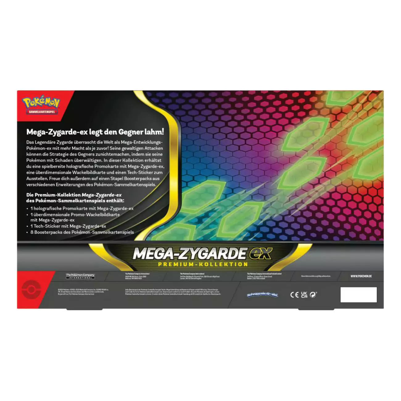 Pokémon ME03 Mega-Zygarde Premium-Kollektion DE