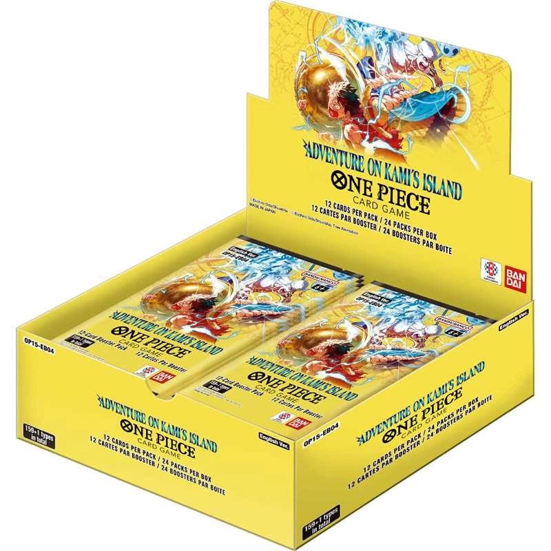 One Piece Card Game OP-15 Booster Display Sky Island Saga mit 24 Boostern Englisch