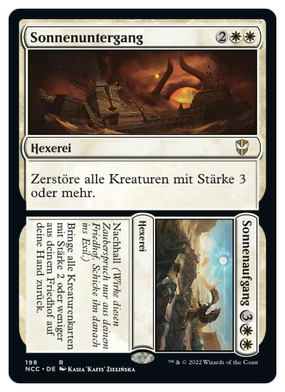 Sonnenuntergang / Sonnenaufgang