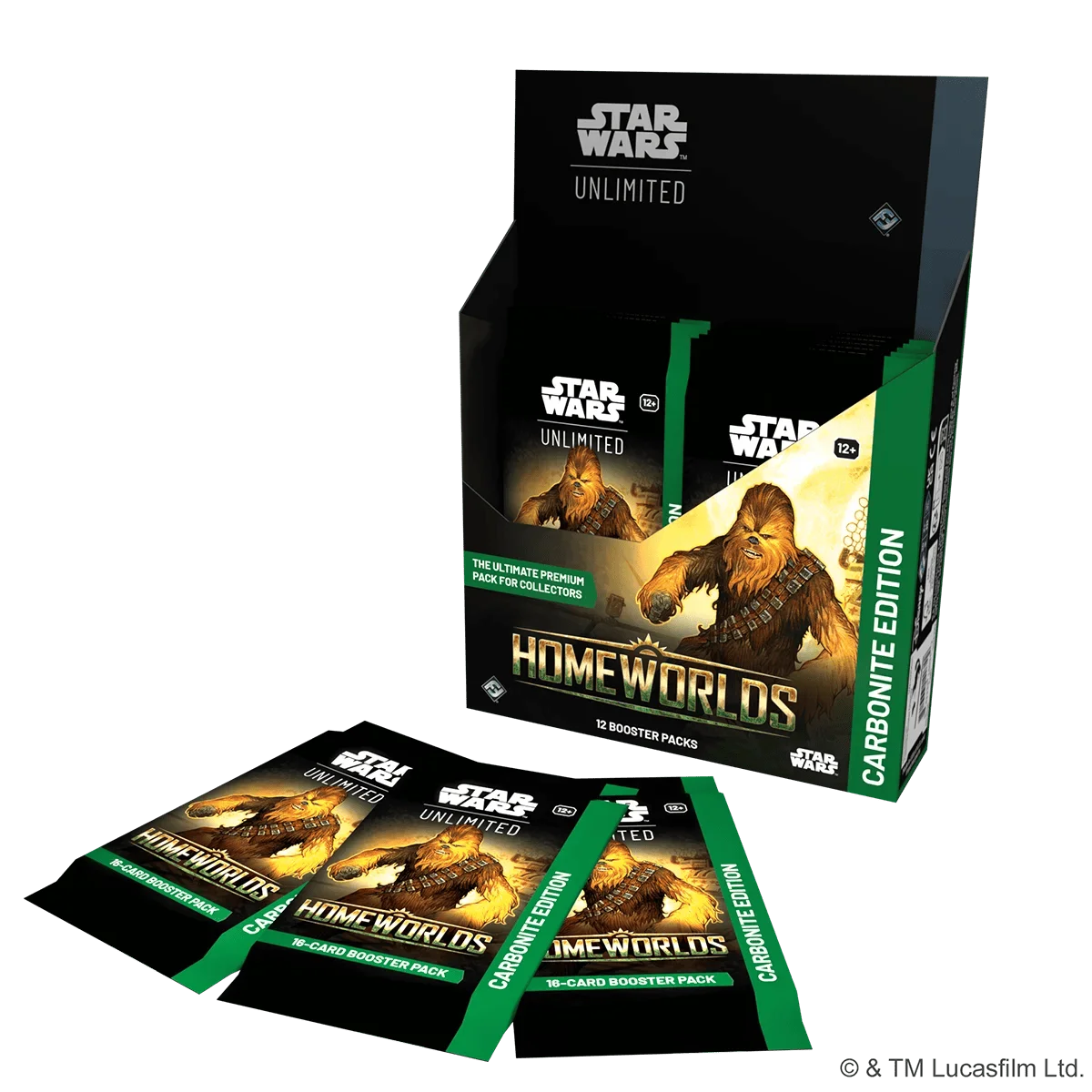 Star Wars: Unlimited – Homeworlds Carbonite Booster ENG