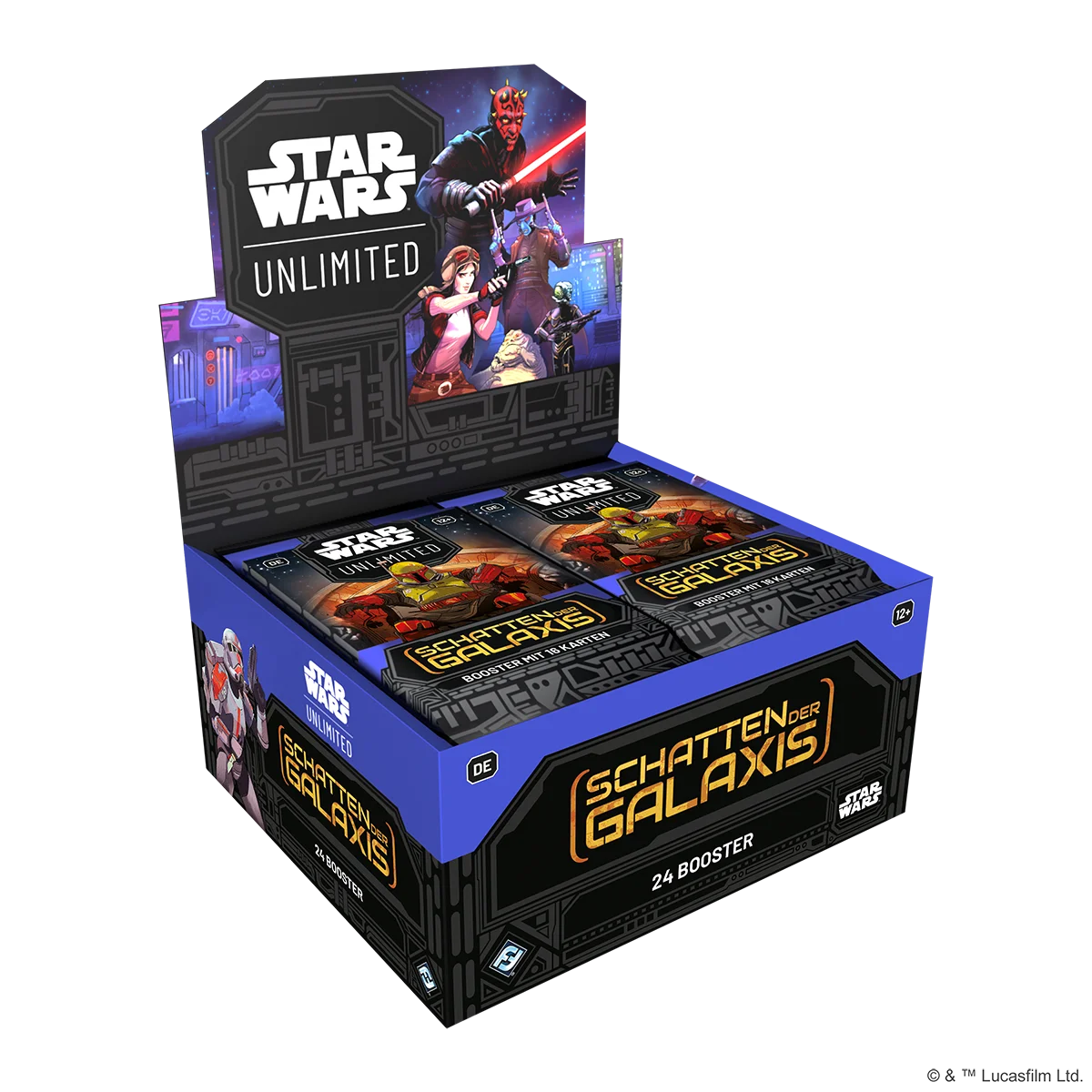 Star Wars: Unlimited - Schatten der Galaxis (Booster-Display)