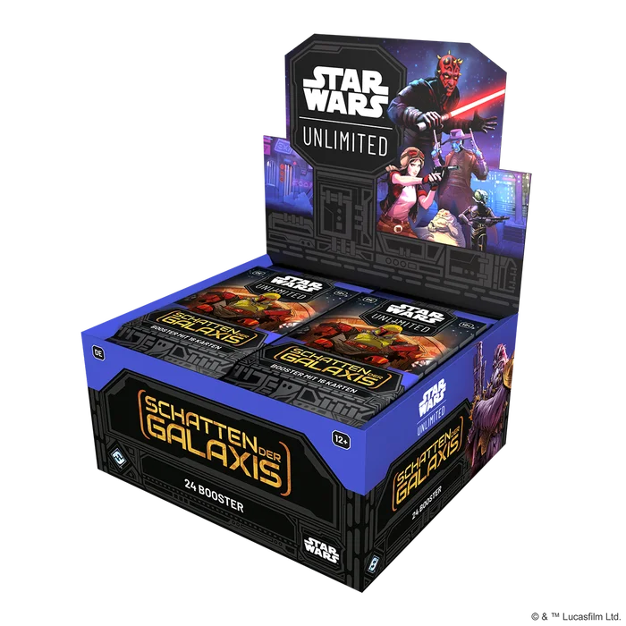 Star Wars: Unlimited - Schatten der Galaxis (Booster-Display)
