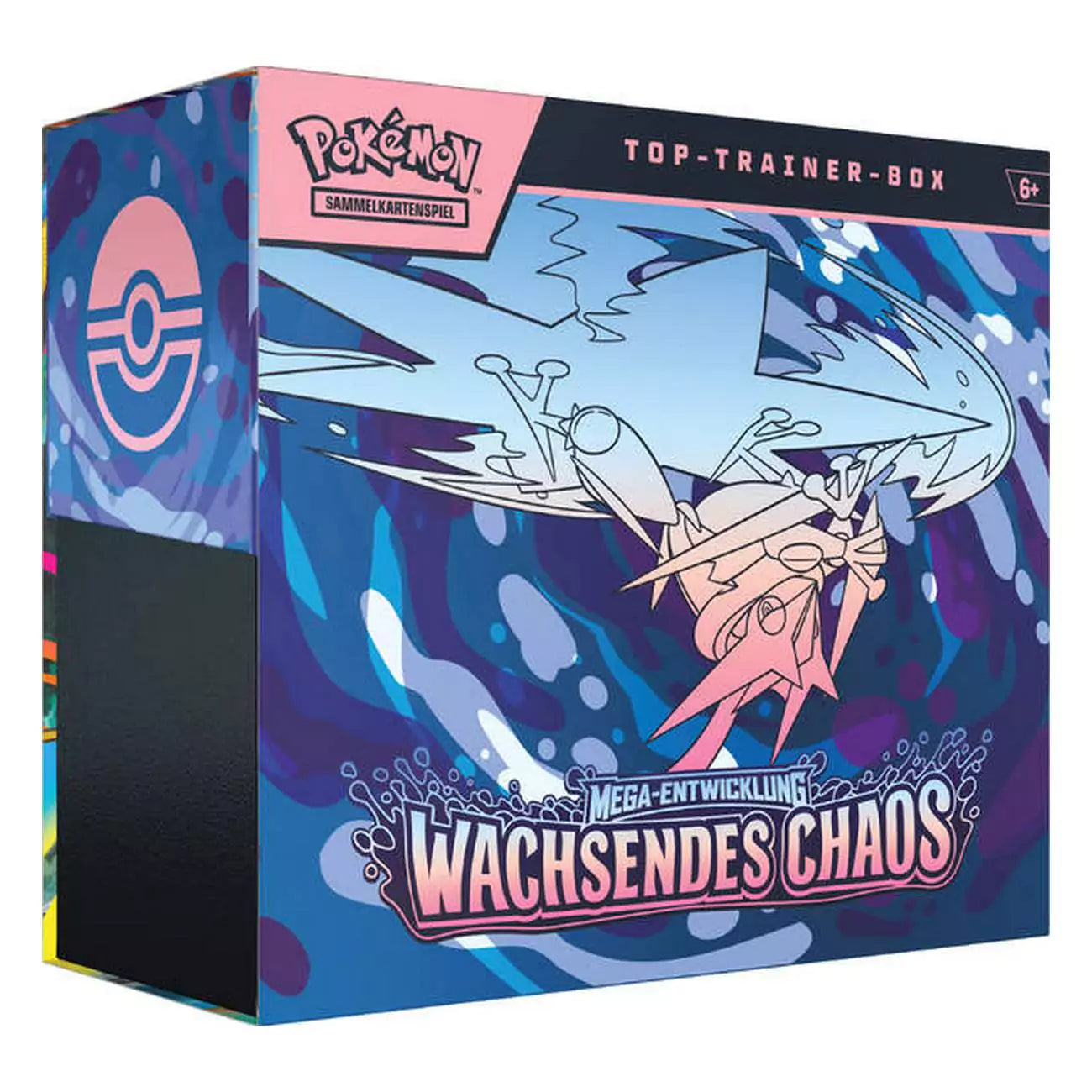 Pokémon - Wachsendes Chaos ME04 Top-Trainer-Box (DE) | Mega-Entwicklung