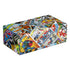 Squaroes Collectors Case „Vintage Comics“ – DC Justice League Edition. Hochwertige Kartenbox mit Xenoskin-Material & ZnapClaw-Magnetverschluss.