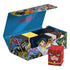 Squaroes Collectors Case „Vintage Comics“ – DC Justice League Edition. Hochwertige Kartenbox mit Xenoskin-Material & ZnapClaw-Magnetverschluss.